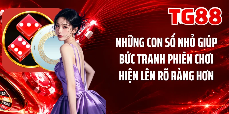 Những con số nhỏ giúp bức tranh phiên chơi hiện lên rõ ràng hơn