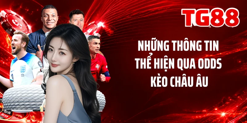 Những thông tin thể hiện qua odds kèo châu Âu